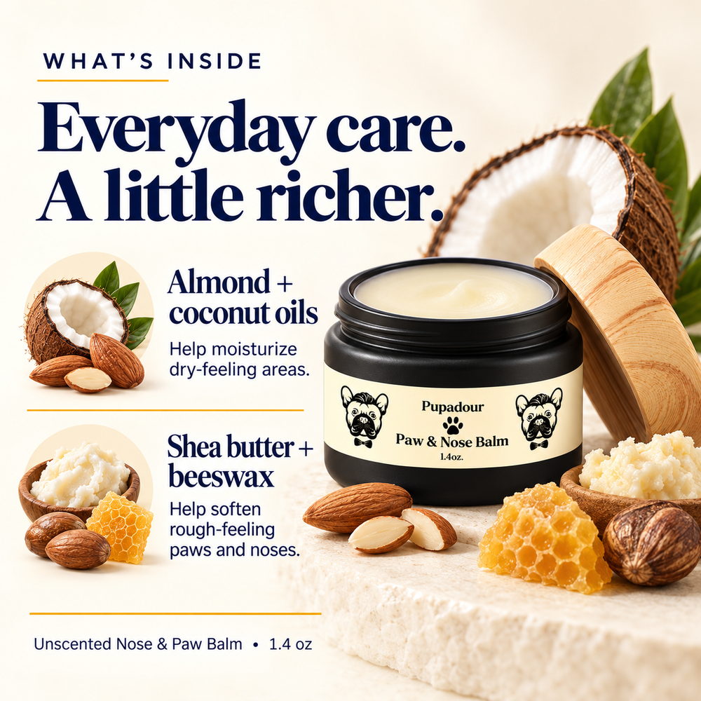 Pupadour unscented nose and paw balm